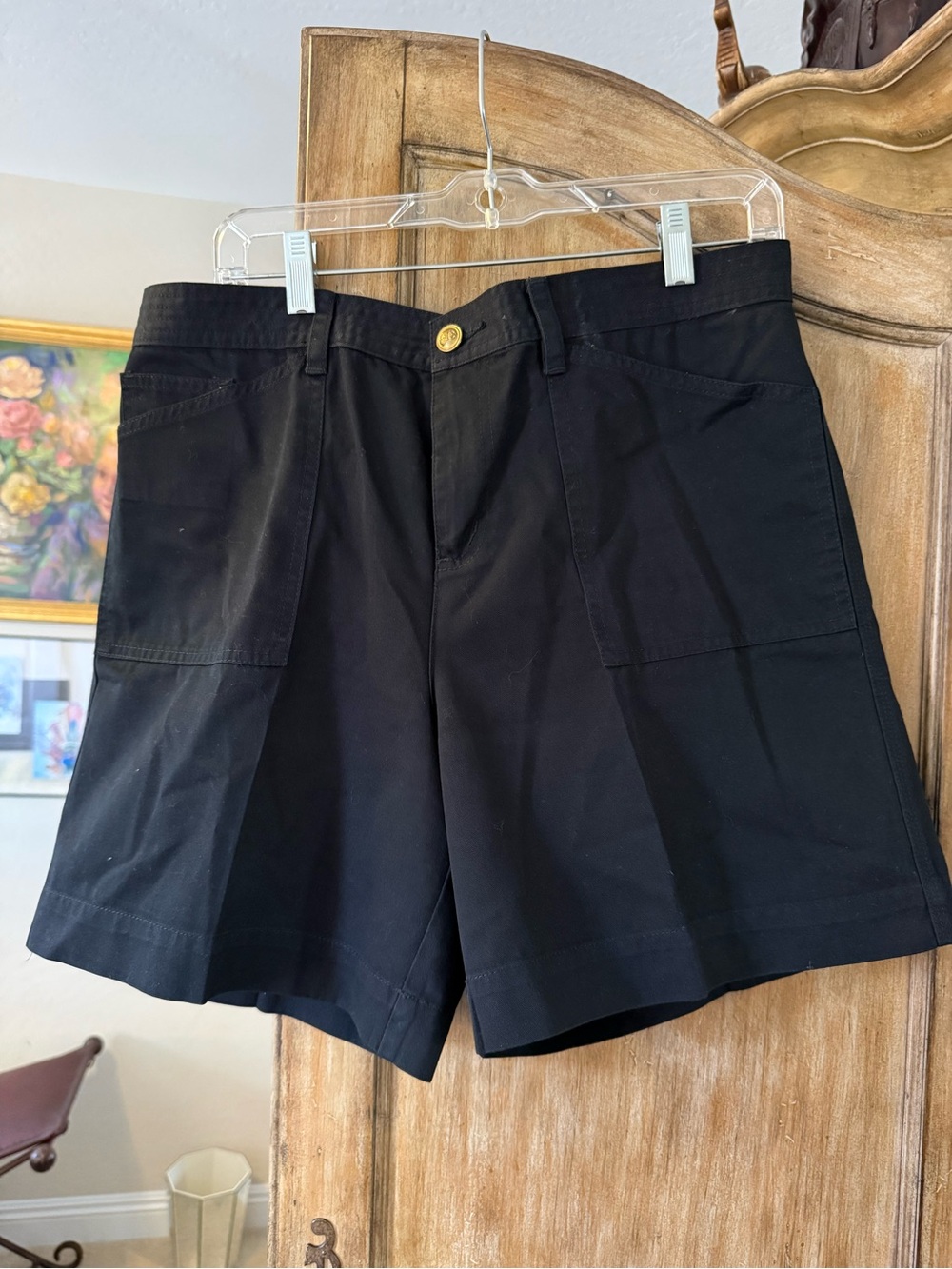 Lauren Ralph Lauren Navy Utility Bermuda Shorts